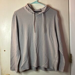 Hooded long sleeve shirt